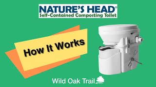 How to Use the Natures Head Composting Toilet [upl. by Esirahs333]