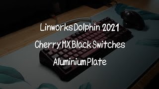 Typing on a Linworks Dolphin 2021 Build Rev I [upl. by Nashner707]