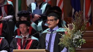 Ganesh Kashyap’s Monash University speech  Graduation Address May 2024 [upl. by Nylauqcaj]