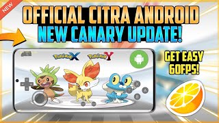 Official Citra Emulator Android Update New Canary Build  Better than Citra Mmj [upl. by Saref]