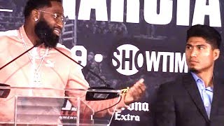 ADRIEN BRONER TELLS GARCIAS quotFK YALLquot INSULTED WITH BETTING ODDS AND SAYS HELL FIGHT NATE DIAZ [upl. by Maclaine]