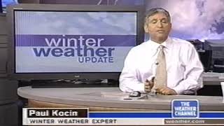 Weather Channel clip w Local Forecast 10AM11AM Friday February 7 2003 [upl. by Sesylu397]