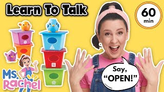 Learn To Talk with Ms Rachel  Toddler Learning Video  Learn Colors Numbers Emotions amp Feelings [upl. by Nielsen]