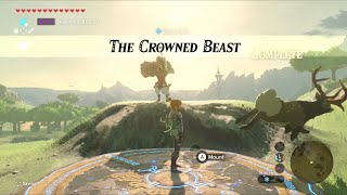 The Crowned Beast Shrine Quest Guide  Mezza Lo Shrine  Zelda BotW [upl. by Nigle]