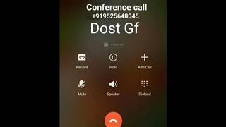 call ringtone VS Dost ke Gf ke sath call prank call recording [upl. by Vokay634]