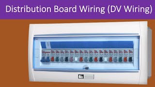 Single Phase MCB Distribution Board DB Board Wiring Diagram  House Wiring diagram [upl. by Scheck]