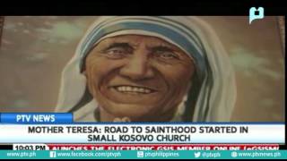 Mother Teresa Road to sainthood started in small Kosovo church [upl. by Yroggerg]