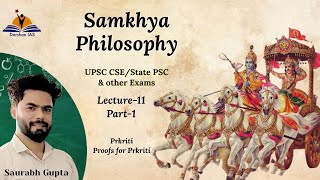 Samkhya Philosophy सांख्य दर्शन for UPSC CSE State PSC and other exams [upl. by Ttekcirc]