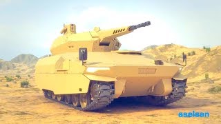 Aselsan  Korhan 35mm Next Generation Infantry Fighting Vehicle Combat Simulation 720p [upl. by Essila]