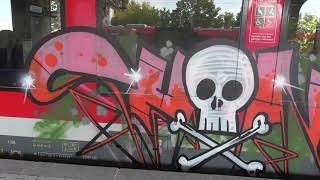 SHONE  GEE  Regio Hennigsdorf  Graffiti Subway Train SBahn Berlin 2024 [upl. by Yanaj]