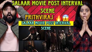 SALAAR MOVIE POST INTERVAL SCENE REACTION  PRABHAS  PRITHVIRAJ  PRASHANTH NEEL [upl. by Elehcar]