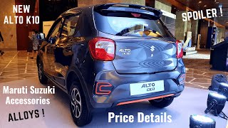 2024 Maruti Suzuki Alto K10 Impacto Package Accessories Price Details  Alloys Sporty Looks  Alto [upl. by Brodench]