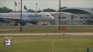 Allegiant Air adding 2 new flights from Bishop International Airport [upl. by Riegel243]