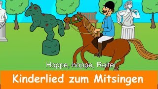 Hoppe hoppe Reiter  Deutsch lernen mit Kinderliedern  Yleekids Deutsch lernen [upl. by Immas]