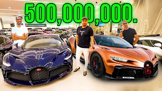 Inside Dubai Billionaires 500000000 Car Dealership ANDREW TATES BUGATTI [upl. by Itaws715]