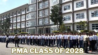 PMA CLASS OF 2028 OATHTAKING CEREMONY amp RECEPTION RITES JUNE 15 2024 FORT DEL PILAR BAGUIO CITY [upl. by Rozanne70]