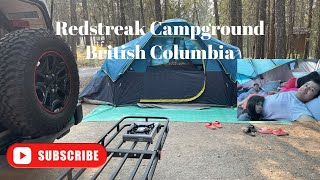 REDSTREAK Campsite Kootenay BC Canada [upl. by Kylah539]