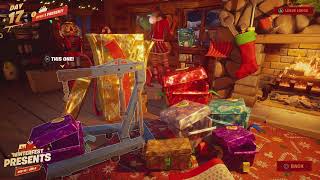 Last present Fortnite Winterfest  Its a glitch [upl. by Annirak]