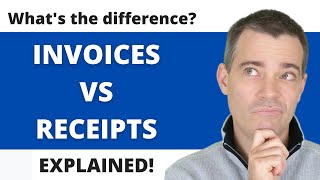 Invoices vs Receipts  What is the Difference [upl. by Geehan132]