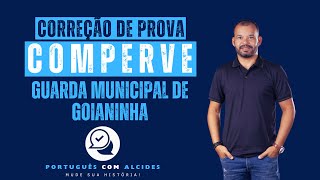 CORREÇÃO DA PROVA DE GUARDA MUNICIPAL DE GOIANINHARN  BANCA COMPERVE [upl. by Nnadroj489]