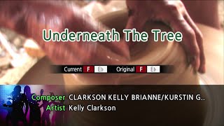 Underneath The Tree  Kelly Clarkson Karaoke Version [upl. by Aruam37]