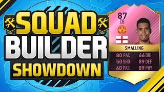 FIFA 17 SQUAD BUILDER SHOWDOWN FUTTIES CHRIS SMALLING The Sweatiest Centre Back On Fifa [upl. by Tobit]