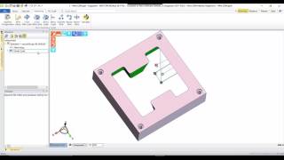 Wire EDM  Edgecam 2017 R2 [upl. by Ennovihs]