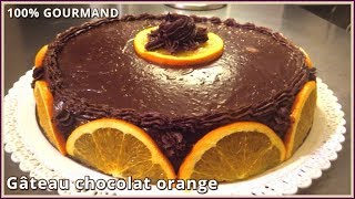 Gâteau chocolat orange moelleux [upl. by Garbe]