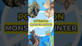 POKEMON JIKA ADA DI DUNIA MONSTER HUNTER shorts [upl. by Cianca]