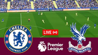 LIVE Chelsea vs Crystal Palace Premier League 2425 Full Match  Video Game Simulation [upl. by Rhu750]