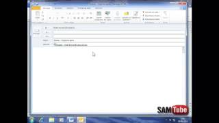 apprendre word 2010  50 Envoyer un document par e mail [upl. by Naimad]