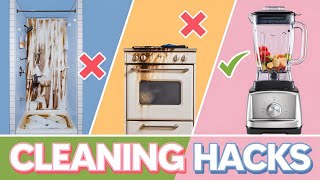 10 TimeSaving Cleaning Hacks for a Spotless Home  Quick amp Easy Cleaning Tips to Save Time [upl. by Hgielrebma]