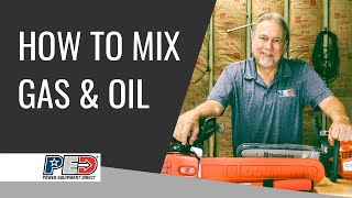 How to Properly Mix Gas amp Oil for 2Cycle Engines [upl. by Bigelow]