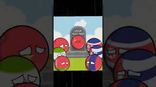 Collapse of USSR countryballs ussr usa russia china [upl. by Enyamert]