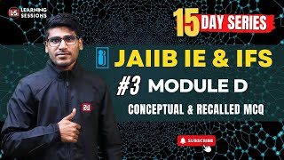 JAIIB IE amp IFS Important MCQ amp Topics  Hindi Live Session [upl. by Pasol]