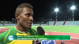 2014 FIFA World Cup Qualifier  Stage 3 Oceania  New Caledonia vs Solomon Islands Highlights [upl. by Monetta531]