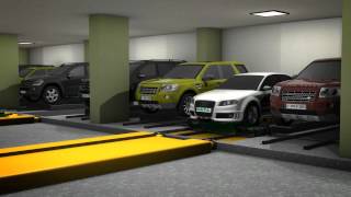 FATA Automated Parking Systems 1 Car Park 5 Systems [upl. by Yenhoj]