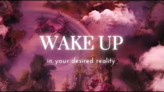 wake up in your desired reality • theta waves [upl. by Euqinotna436]