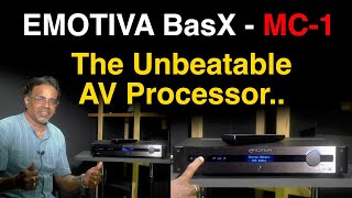 Emotiva BasX MC1 Processor  The unbeatable AV Processor Theatre Equipments  avsolutions [upl. by Eillit]