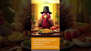 3 Tips to Cut Your Thanksgiving Trash [upl. by Aremihc900]