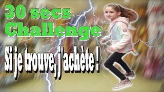 30 SECONDES CHALLENGE  TU TROUVES JE TE L’ACHÈTE [upl. by Orhtej368]