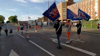 Ulster First Flute Band  MIDNIGHT MILE  SANDY ROW BELFAST 11TH JULY PARADE 2024 [upl. by Laughlin]