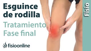 Esguince de ligamento lateral externo de rodilla  Tratamiento en su fase final FUNCIONA ❤️ [upl. by Ellac]