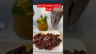 Best Restobar of East Delhi restaurant bar cafe foodblogger foodshorts trending [upl. by Raveaux]