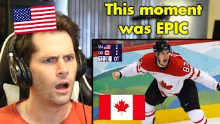 American Reacts to Canadas BEST Hockey Goals [upl. by Cordula]