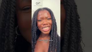 mini twists with qvr kinky bulk hair extensions qvrhair braids [upl. by Naffets548]