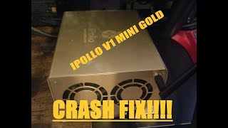 IPOLLO V1 MINI CRASH FIX [upl. by Noiwtna]