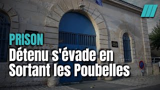 Un Prisonnier Fuit sous les yeux d’un Surveillant à Saintes [upl. by Xineohp]