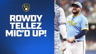 quotHOT MICquot  Rowdy Tellez micd up vs Yankees [upl. by Gnoc]