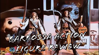 Pirates of Caribbean Barbossa Figure Review  Zizzle [upl. by Zicarelli]